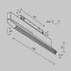 Миниатюра фото трековый низковольтный светильник maytoni points rot exility x tr242-2-12w4k-b | 220svet.ru
