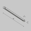 Миниатюра фото трековый низковольтный светильник maytoni points exility x tr241-2-6w4k-b | 220svet.ru