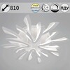 Миниатюра фото светильник потолочный reluce 59090-0.3-8+4 wh | 220svet.ru