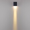 Миниатюра фото уличный фасадный светильник odeon light arrow 7188/5wl черный | 220svet.ru
