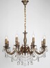 Миниатюра фото подвесная люстра lucia tucci firenze 141.8 antique | 220svet.ru