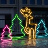 Миниатюра фото комплект светодиодного неона apeyron 220в, 6вт/м, rgb, smd5050, 80д/м, 10*18мм, 10м, ip65 (контроллер, заглушка, крепеж - 10шт) 10-108 | 220svet.ru