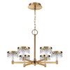 Миниатюра фото подвесная светодиодная люстра odeon light fivre 5032/36l 36w | 220svet.ru