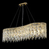 Миниатюра фото подвесная люстра crystal lux abril sp12 l1200 gold | 220svet.ru