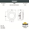 Миниатюра фото фасадный светильник fumagalli tommy  2m1.000.000.lxd1l | 220svet.ru