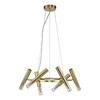 Миниатюра фото подвесная люстра indigo sigaro 13006/6p gold v000233 | 220svet.ru