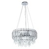 Миниатюра фото подвесная люстра arte lamp nicoletta a1051sp-10cc | 220svet.ru