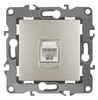 Миниатюра фото розетка информационная rj45 эра 12 12-3107-04 б0014726 | 220svet.ru