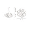 Миниатюра фото подвесная люстра clizia white slamp cliss00wht01t00000eu | 220svet.ru