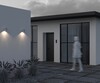 Миниатюра фото уличный настенный светильник maytoni block o507wl-l5w3k | 220svet.ru