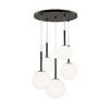 Миниатюра фото подвесная люстра maytoni basic form mod321pl-05b | 220svet.ru