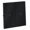 Миниатюра фото клавиши для выключателя жалюзи voltum s70 vls002507 (графит) | 220svet.ru