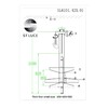 Миниатюра фото подвесной светодиодный светильник st luce sl6101.423.01 | 220svet.ru