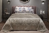 Миниатюра фото покрывало со стежкой garda decor 121gd-12129 | 220svet.ru