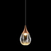 Миниатюра фото подвесной светодиодный светильник delight collection md24001004-1a copper/clear | 220svet.ru