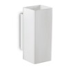 Миниатюра фото настенный светильник ideal lux paul ap2 square bianco | 220svet.ru
