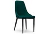 Миниатюра фото стул kora green / black | 220svet.ru