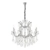 Миниатюра фото подвесная люстра ilamp diamond 6071-8 cr+cl | 220svet.ru
