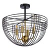 Миниатюра фото потолочный светильник indigo fresco 10001/4c black v000104 | 220svet.ru