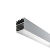 Миниатюра фото профиль накладной для светодиодной ленты led strip  alm-5050-s-2m | 220svet.ru