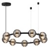 Миниатюра фото подвесной светодиодный светильник odeon light troni 5041/90l черный | 220svet.ru