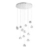 Миниатюра фото подвесная светодиодная люстра st luce waterfall sl6017.101.13 | 220svet.ru