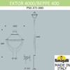 Миниатюра фото парковый фонарь fumagalli ektor 4000/beppe p50.372.000.axh27 | 220svet.ru