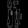 Миниатюра фото бра lightstar pentola 803520 | 220svet.ru