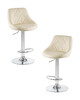 Миниатюра фото стул барный dobrin logan lm-5007-n_ch-m_el-cream-10994 | 220svet.ru