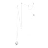 Миниатюра фото подвесной светодиодный светильник ideal lux tall sp1 small bianco | 220svet.ru