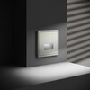 Миниатюра фото подсветка светодиодная встраиваемая с датчиком voltum s70 vls070705 (сталь) | 220svet.ru