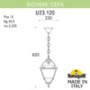 Миниатюра фото подвесной уличный светильник fumagalli sichem/cefa u23.120.000.wye27 | 220svet.ru