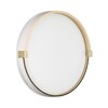 Миниатюра фото настенно-потолочный светодиодный светильник sonex olidi white 7646/cl белый | 220svet.ru