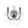 Миниатюра фото бра crystal lux odelis ap2 brown | 220svet.ru