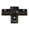 Миниатюра фото коннектор t-образный (ul-00001281) volpe ubx-q121 k31 black 1 polybag | 220svet.ru