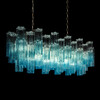 Миниатюра фото подвесной светильник loft it murano 10580/1000r clear blue | 220svet.ru