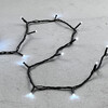 Миниатюра фото гирлянда нить 10м белая 220в, 100 led, провод черный пвх, ip54 ltc pst100-11-2w | 220svet.ru