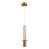 Миниатюра фото подвесной светильник ilamp lofty 10706-1 wh-br | 220svet.ru