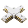 Миниатюра фото соединитель для шинопровода однофазного arte lamp track accessories a110033 | 220svet.ru
