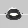 Миниатюра фото встраиваемый светильник maytoni slim dl027-gx53-b | 220svet.ru