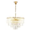 Миниатюра фото подвесная люстра moderli crystal v10738-9p | 220svet.ru
