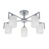 Миниатюра фото потолочная люстра escada style 1142/5p silver | 220svet.ru