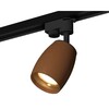 Миниатюра фото комплект трекового светильника ambrella light track system xt1124034 scf/pyg кофе песок/золото желтое полированное (a2521, c1124, n7014) | 220svet.ru