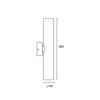 Миниатюра фото настенный светильник italline it02-026 black 3000k | 220svet.ru