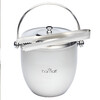 Миниатюра фото ведерко для льда с крышкой и щипцами barcraft из нерж/стали kitchen craft | 220svet.ru