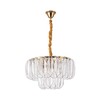 Миниатюра фото подвесная люстра arte lamp evelyn a4073lm-7pb | 220svet.ru
