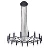 Миниатюра фото подвесная светодиодная люстра arte lamp empire a2482sp-32bk | 220svet.ru