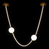 Миниатюра фото подвесной светильник loft it embrace 10242/600 gold | 220svet.ru