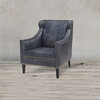 Миниатюра фото кресло roomers c0175-1d/blue #a75 | 220svet.ru