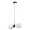 Миниатюра фото подвесная люстра odeon light exclusive elica 5418/2 | 220svet.ru